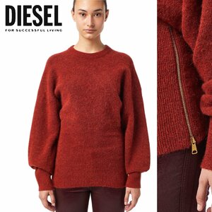 ☆大人のこなれニット☆正規品/新品/未使用/XSサイズ■タグ付き/定価35,200円■DIESEL ディーゼル レディース アルパカ混 セーター 05