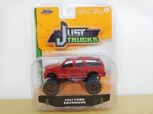 ■ Jada Toysジャダトイズ JUST TRUCKS - 2003 FORD EXCURSION レッド フォード・エクスカージョン ダイキャストメタルミニカー