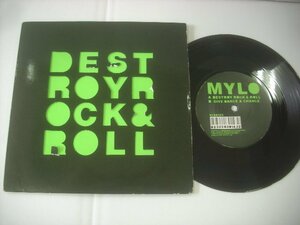 ■ 輸入盤 シングルEP 　MYLO　/ DESTROY ROCK & ROLL GIVE DANCE A CHANCE 2004年 BREASTFED ◇r60220