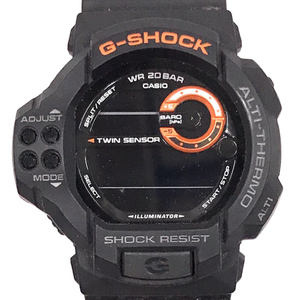 カシオ G-SHOCK GDF-100 デジタル 腕時計 クォーツ ブラック メンズ ファッション小物 未稼働 CASIO QR014-181