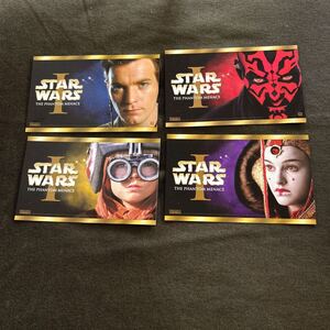 スター ウォーズ ファントム メナス エピソード1 ポストカード sealed postcards lobby cards STAR WARS episode Ⅰ THE PHANTOM MENACE