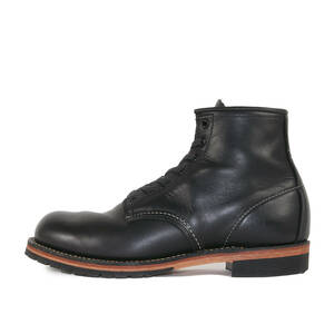 美品 Red Wing レッド ウィング サイズ:26.0cm 9414 ベックマン フェザーストーンレザー ブーツ 9414 BECKMAN 2018年製 ブラック US8 D