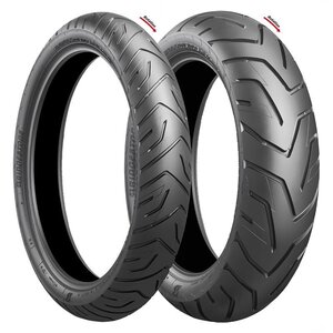 ☆未使用新品 BATTLAX A-41 正規新製品 ブリヂストン A41 110/80R19 59V ＆ 140/80R17 69V　前後セット BMW　F700GSなどに