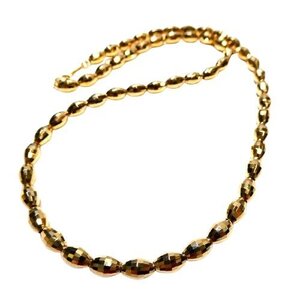 【K18】 ミラーボール ネックレス 43cm イエローゴールド 18金 21.9g チェーン 新品仕上済 yellow gold chain necklace ◇J