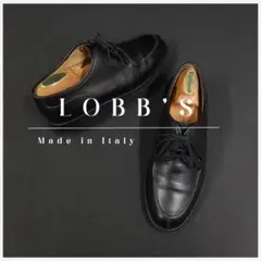 LOBB’S イタリア製 レディースUチップドレスシューズ 5.5 ブラック