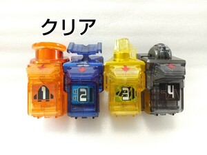 レア クリア アストロスイッチ4個セット ロケット ランチャー ドリル レーダー 仮面ライダーフォーゼ オリジナルカラー オリカラ