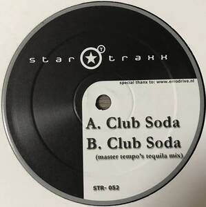 [ 12 / レコード ] Club Encounters / Club Soda ( House ) Star Traxx ハウス