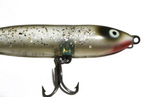 ■s4065 HEDDON ZARA SPOOK 2nd ヘドン ザラスプーク オールド セカンド 希少 プレート ss クリア■