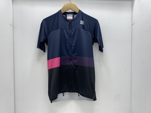 ★★未使用品 スポルトフル SPORTFUL スナップ ジャージ SNAP JERSEY 半袖サイクルジャージ Sサイズ ブラック/ネイビー系