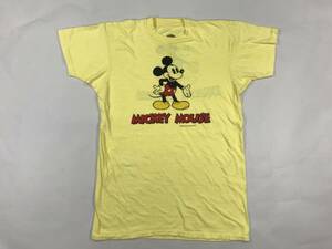 古着 16208 micky 半袖 Tシャツ USA コットン ビンテージ オリジナル vintage 60 70 80 90 ミッキー ディズニー disney