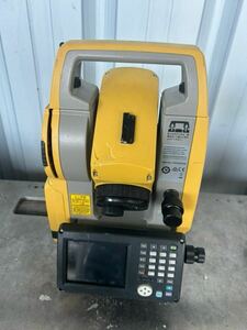 TOPCON OS-105 トータルステーション 測量機 中古現状品 ジャンク品　レーザ光　laser トプコン