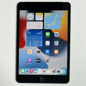 Apple SIMフリー iPad mini 4 スペースグレイ 128GB MK762J/A Wi-Fi+Cellular アクティベーションロック解除済