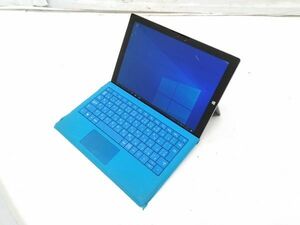 ♪ジャンク Microsoft Surface pro3 1631 Core i5-4300U 1.9GHz 8GB 256GB 12インチ キーボード付き A052806B @60♪