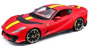 ＜予約品＞　Burago signature 1/18 Ferrari 812 Competizione Rosso corsa　フェラーリ　ブラーゴ　ミニカー