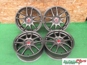 ★2979AMZ　WORK　ワーク　エモーション極　17×7.0J 5/100 +47　アルミホイール　4本　中古