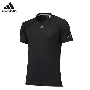 【新品】adidas アディダス シークエンス ランニング 半袖 Tシャツ ブラック Lサイズ