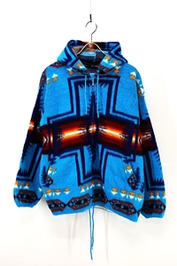 Used 90s Navajo pattern native all over zip jacket Size XL 相当 古着