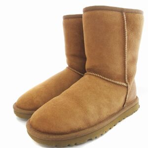 アグ オーストラリア UGG australia CLASSIC SHORT ムートンブーツ ショートブーツ スエード 裏ボア シューズ 靴 23cm US6 5825