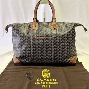 希少◇正規品◇GOYARD ゴヤール ボーイング45 ボストンバッグ ブラウン ブラック メンズ レディース ユニセックス