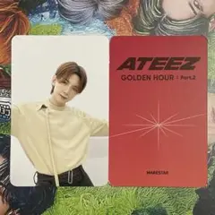 ヨサン ATEEZ GOLDEN HOUR 2 makestar Hug VER