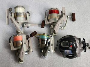 DAIWA REGAL-Z 4000T RYOBI Adventure 棚 SS500T ZESTER MX4000 スピニングリール　両軸リール セット CCSSD02 