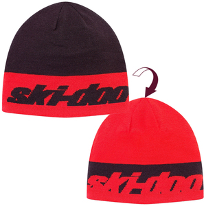 ski-doo/スキードゥ　リバーシブルビーニー　Reversible Beanie （レッド）＃4486770030 *ネコポス発送