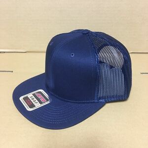 OTTO メッシュキャップ コットンツイルフラットバイザー ネイビー 紺色 NAVY 帽子 USA アメリカ 野球帽 無地