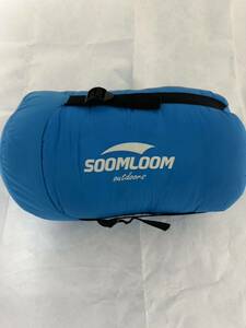 Soomloom マミー型 高級ダウン650FP寝袋 羽毛量800g 登山シュラフ/キャンプ アウトドア 防災用 避難用 防水 