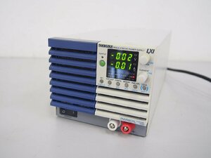 ☆【2K0413-7】 KIKUSUI 菊水 REGULATED DC POWER SUPPLY 直流安定化電源 0-40V 80A 800W PWR801L 100V 現状品