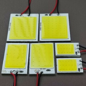 超爆光！ホンダ ステップワゴン RK1/RK2/RK3/RK4/RK5/RK6 T10 LED ルームランプセット パネルタイプ COB 全面発光 ホワイト /c48/c24/c18