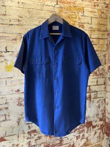 60s BIG MAC WORK SHIRT ヴィンテージ ビンテージ ビッグマック ワークシャツ オープンカラーシャツ 開襟シャツ 半袖シャツ 50s 送料無料