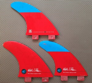 Creatures Of Leisure FCS 1 Fins Mitch Coleburn Signature model Used 