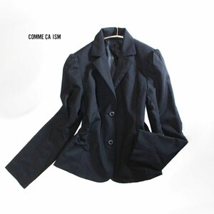 コムサ イズム COMME CA ISM キッズ スーツ生地 フォーマル リボン ジャケット 160A ブラック 黒
