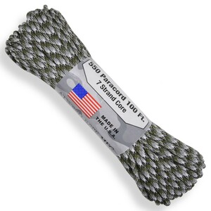 ATWOOD ROPE 550パラコード タイプ3 シベリアンカモ アトウッドロープ ARM 商用 Siberian Camo