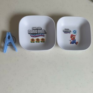 スーパーマリオ　ワンダー　小皿　２枚セット　Nintendo