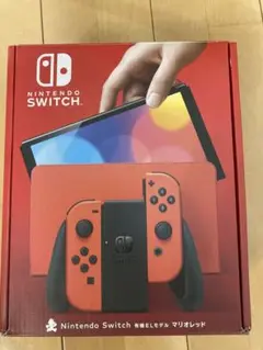 極美品‼️有機ELモデル Nintendo Switch マリオレッド スイッチ