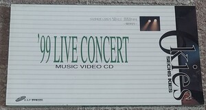 レア廃盤　最安　Sechskies ★韓国 99 live concert 2-VCD★（6kies、ジェクスキス )