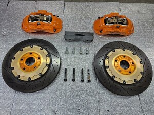 美品 ブレンボ ビッグキャリパー 6pot タイプR フロント 380mm biot brembo 30 セルシオ トヨタ キャリパー ブレーキ 8pot キャリパー 