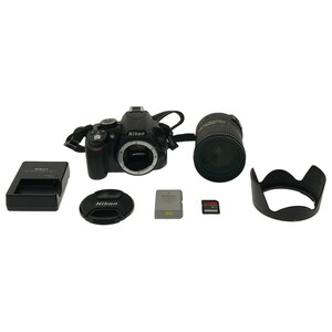 【美品 訳あり品】Nikon D3100 デジタル一眼レフカメラ DX AF-S NIKKOR 18-200mm F3.5-5.6 G ED VR オートフォーカスレンズ 現状品 C3940