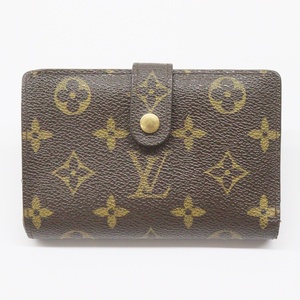  ルイヴィトン ポルトフォイユ ヴィエノワ M61663 モノグラム 二つ折り 財布 コンパクト がま口 ガマ口 LOUIS VUITTON LV