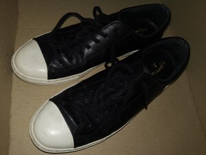 CONVERSE コンバース オールスター レザー ? 黒 US8.5 27cm 