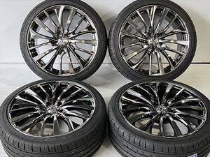 【1台限定 未使用特価品】ウェッズ レオニスVT 19インチ 8J+35 5H114.3 225/40R19 90ヴォクシー GRヤリス