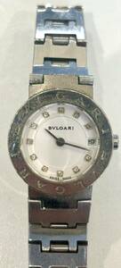 動作未確認　BVLGARI ブルガリ L9030 クオーツ レディース腕時計 純正ベルト　ジャンク　1円スタート