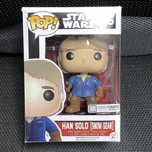 FUNKO POP! ファンコ ポップ ハンソロ ハン・ソロ 限定版 スノーウェア スターウォーズ STARWARS