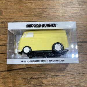 【心斎橋】≪1円スタート≫ RECORD RUNNER 新古品 YELLOW レコードランナー Volkswagen レコード VINYL　おしゃれ