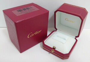 Cartier カルティエ ジュエリーボックス アクセサリーケース ジュエリーケース アクセサリーボックス リングケース 指輪 空箱 空き箱 r