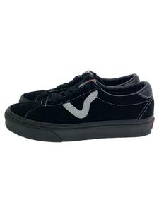 VANS◆ローカットスニーカー/22.5cm/BLK/スウェード/507698