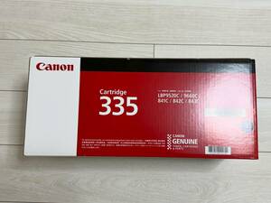 Canon キヤノン 純正トナー トナーカートリッジ 335 ブラック 未使用 未開封