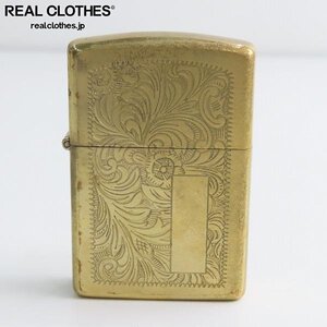 ZIPPO/ジッポー 唐草模様 両面加工 ネーム窓 1992年製 /UPK