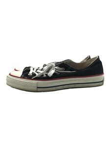 CONVERSE◆ALL STAR_日本製_ローカットスニーカー/US8/BLK/キャンバス